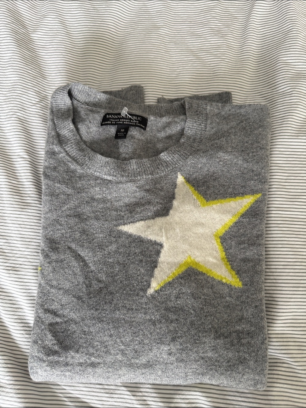 Banana Republik Merino Blend Crewneck